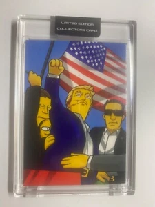 Kyle Willis SIMPSON'S TRUMP- FIGHT! Homage LTD Collectible Card 1 of 10 - Picture 1 of 4