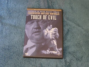 Touch of Evil (DVD, 1958) Heston, Welles, Leigh WS B&W USED - Imagen 1 de 2