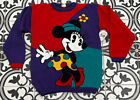 NWT Kids Minnie Mouse 1980s Cartoon Disney World Crewneck Sweater Kids Medium