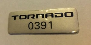 Genuine Ford BA BF Build Number Badge FPV F6 Tornado 0391 - Picture 1 of 1