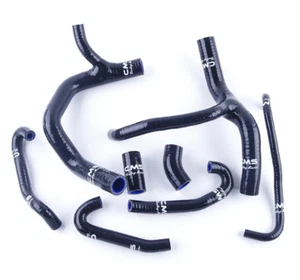 For Honda CBR1000RR CBR1000 RR 2006-2007 Silicone Radiator Hoses Y Pipe Black - Imagen 1 de 12