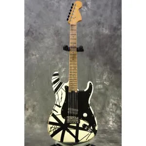 EVH/’78 Eruption White with BK Stripes Relic - Picture 1 of 10