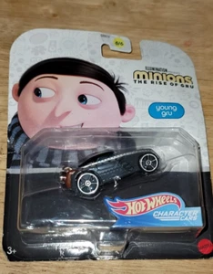 Coches de personajes Hot Wheels Minions The Rise of Gru Young Gru 6/6 - Imagen 1 de 1