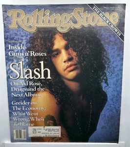 Rolling Stone Magazine January 24 1991 Slash - Picture 1 of 1