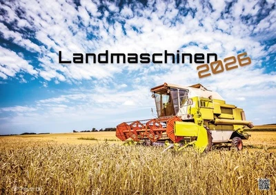 GP-FEVER.DE Landmaschinen - Traktor - 2026 - Kalender DIN A2