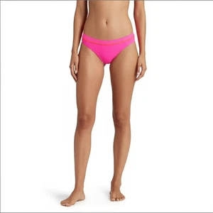 Bikini donna Fabletics fondo taglia XL rosa fluo vita alta nuoto attivo nuovo con etichette - Foto 1 di 8