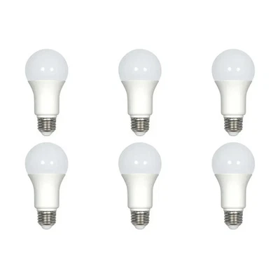 Satco 6W - A19 LED - 4000K - 120V - 6PK - Image 1 of 2