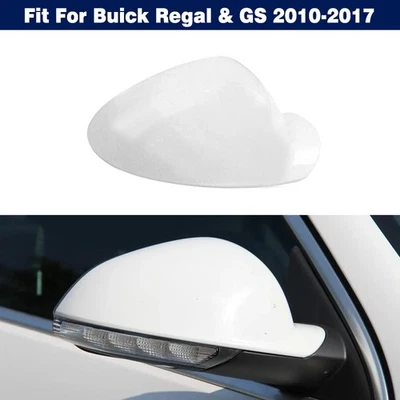 Tapa de cubierta de espejo retrovisor lateral derecho blanca para Buick Regal y GS 2010-2017 Foto 1 de 4