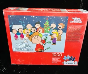 Rompecabezas A Charlie Brown Navidad 1000 Piezas Acuario Cacahuetes Nuevo Precintado - Imagen 1 de 5