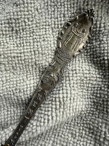 Rare Sterling Silver Souvenir Spoon, .925 Misspelled Horse Capitol 6” - Picture 1 of 7