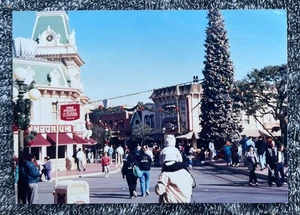 "DISNEYLAND CHRISTBAUM Vintage 80er FOTO selten FEUERWEHR SCHILD HAUPTSTRASSE - Bild 1 von 20