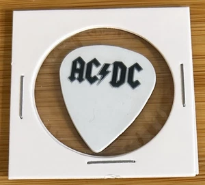 AC/DC - Angus Young Tour Guitar Pick - Black Ice - Photo - Picture 1 of 2