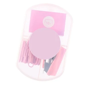 Mini Agrafeuse Pour Bureau Avec Agrafes Et Trombone - Afbeelding 1 van 12