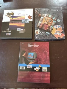 II 3 Diff. COLECCIÓN RECUERDO de los SELLOS POSTALES DE CANADÁ 95 89 94 1d - Imagen 1 de 11