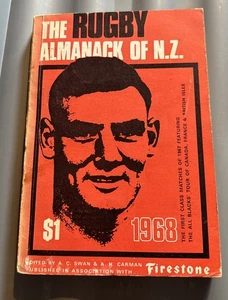 Der Rugby Almanack von Neuseeland 1968 Buch - Bild 1 von 9