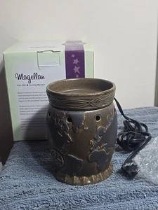 Scentsy Magellan World Globe Wachswärmer Leuchte Neu in OVP - Bild 1 von 6