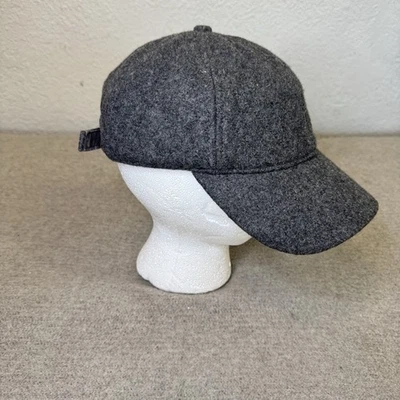 Madewell Sombrero Gorra de Béisbol Lana Gris Ajustable Acogedor Invierno Mujeres OSFM Foto 1 de 4