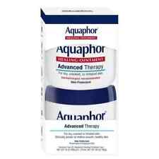 2 X Aquaphor Advanced Therapy Healing Ointment Skin Protectant 14oz EA Exp:03/23