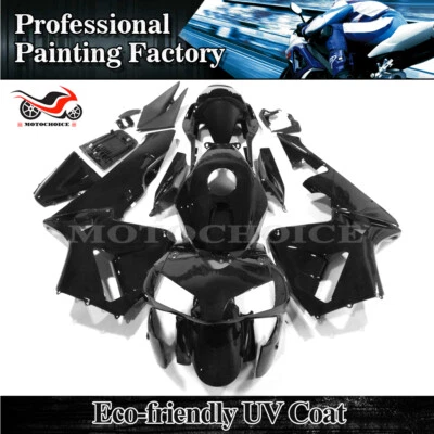 Glossy Black Fairing Kit For Honda CBR 600RR 2003-2004 ABS Injection Bodywork 03 - Image 1 of 4