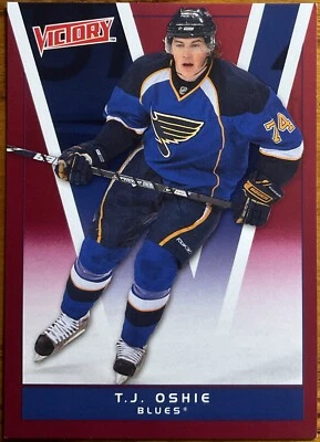 2010-11 Upper Deck Victory Red T.J. Oshie #170 St. Louis Blues - Image 1 of 2