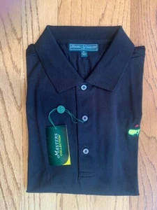 MASTERS GOLF AUGUSTA NATIONAL BLACK XL POLO MENS SHIRT NEW WITH TAGS PGA - Picture 1 of 1