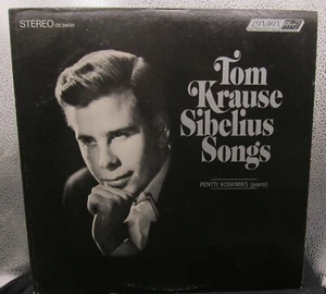 Tom Krause - Sibelius Songs Pentti Koskimies (Piano) - London 1967 - Imagen 1 de 4