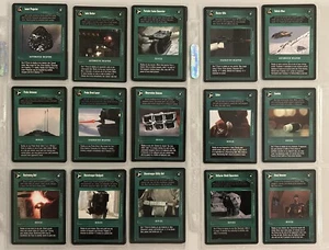 ⚡️1995-96 Star Wars CCG⚡️Imperial Weapons/Devices: 15 Cards⚡️8.0-9.0⚡️Comlink - Picture 1 of 5