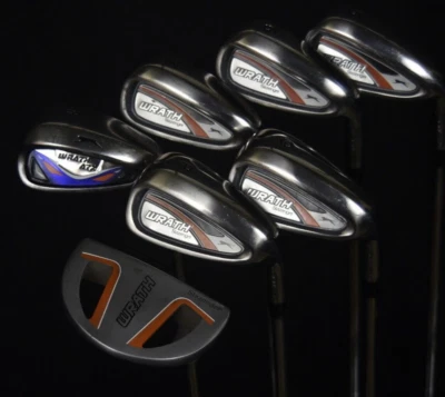 SLAZENGER WRATH IRONS SET 5 6 7 8 9 P LENGTH IRON: (6) 38 IN PUTTER:35 IN RH - Image 1 of 4
