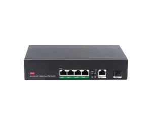 4 Port Gigabit PoE Switch w/ 1 Gigabit Uplink, Extend Mode Output 65W 803.af/at - Picture 1 of 7