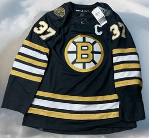 ADIDAS BOSTON BRUINS JERSEY SIZE 42 $230 PATRICE BERGERON 100th ANN. IM8285 - Picture 1 of 10