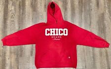 California State University Chico State Wildcats Alumni Red Hoodie Sweatshirt XL