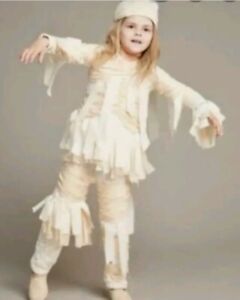 Chasing Fireflies Girl's Mummy Costume Size 6 NIP Halloween Dress-up