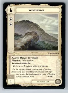 Weathertop NM Limited The Wizards Middle Earth CCG LoTR - Bild 1 von 2