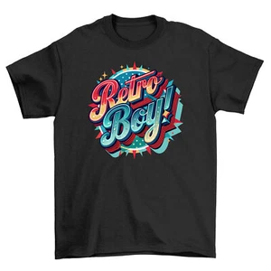Retro_68 Funny T-shirt for Retro Boys! 100% Cotton, Old-School Cool, Unisex Prin - Picture 1 of 46