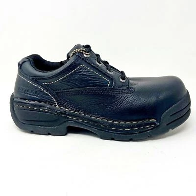 Zapatos de trabajo Hytest Opanka Oxford SR punta de acero EH negros para mujer ancho K17150 Foto 1 de 4
