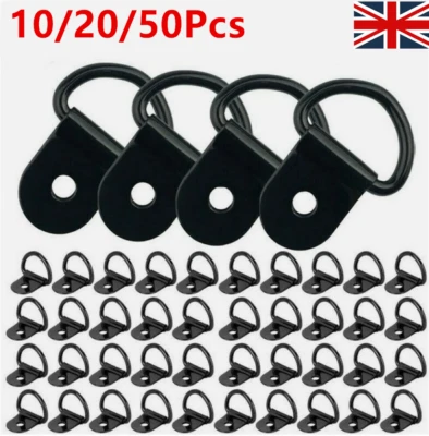 Tie Down Hook Point Load Securing Lashing Ring Heavy Duty Anchor Forged, - Image 1 of 4