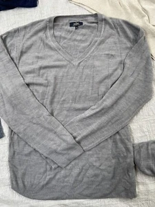 Easy Men's V-Neck Jumper - Size XL - Light Grey - Picture 1 of 2