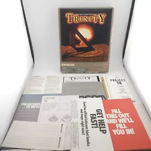 Infocom Trinity (IBM 5 1/4 Infocom, 1986) - Include mappa + molti inserti - Foto 1 di 13