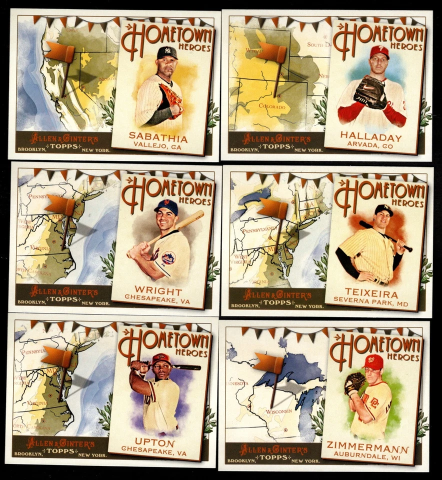 2011 TOPPS ALLEN & GINTER HOMETOWN HEROES INSERT  - WHO DO YOU NEED - Image 1 of 1