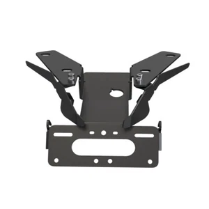 Motorrad-Kennzeichenhalterung für HONDA XADV 750 2021-2022-2023-2024 Schwarz NEU - Picture 1 of 8