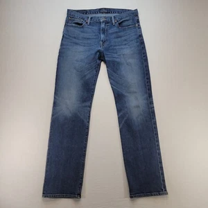 Lucky Brand Jeans Mens 32x32 Blue 363 Vintage Straight Mid Rise Stretch Denim - Picture 1 of 12
