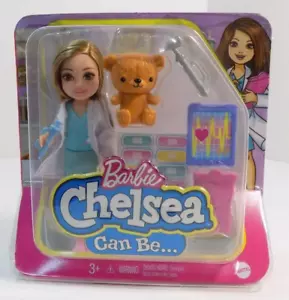 Barbie Chelsea puede ser... Muñeca y accesorios Doctor Mattel - sellados - Imagen 1 de 4