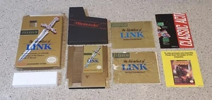 Zelda II: The Adventure of Link 2 Gold NES Nintendo CIB Black Star Code Variant! - Picture 1 of 24