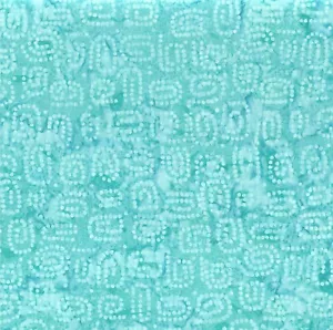 Wilmington Batiks – Sea Stars – Dotty Dots – Light Aqua - Picture 1 of 5
