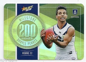 2015 Select Champions Milestone Holofoil (MG32) Danyle PEARCE Fremantle - Picture 1 of 1