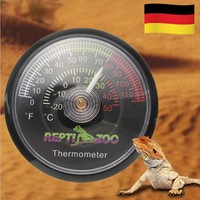 Terrarium Reptilien Thermometer Hygrometer Temperatur Überwachung 50mm