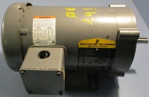 Baldor Reliance Industrial Motor 34G795X269 1 hp 208-230/460V 5/8" Shaft Dia - Picture 1 of 6