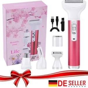 Frauen Elektrischer Epilierer Gesichtshaarentferner Entfernung Bikini Rasierer - Bild 1 von 14