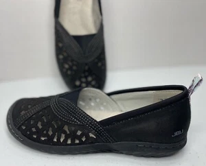 JBU by Jambu Florida Damen-Slipper bequem schwarz schimmernd Größe 7,5 neu ohne Karton - Bild 1 von 9