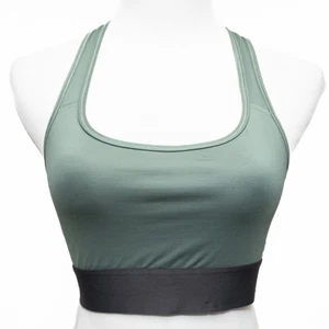 Sujetador deportivo Victoria's Secret verde espalda cruzada talla pequeña - Imagen 1 de 8